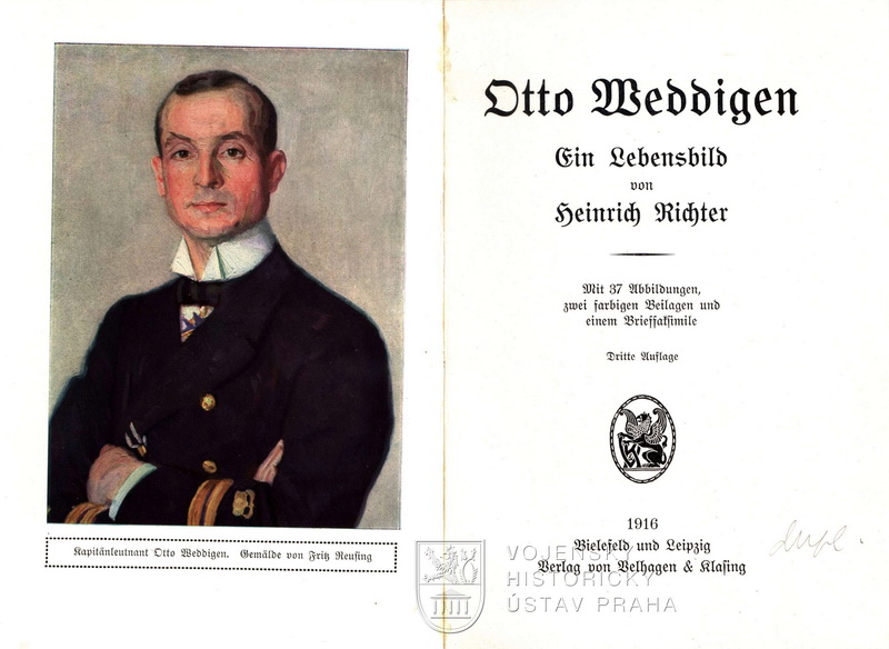 RICHTER, Heinrich. Otto Weddigen : ein Lebensbild