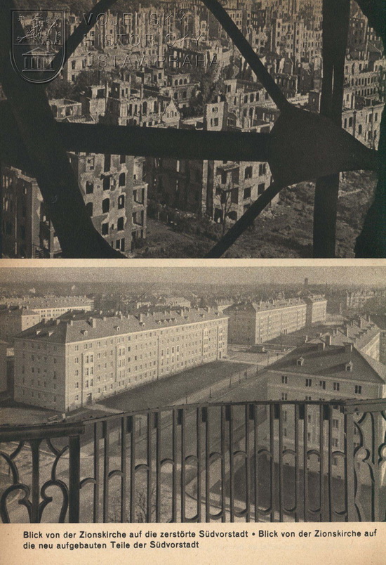 SEYDEWITZ, Max. Zerstörung und Wiederaufbau von Dresden.