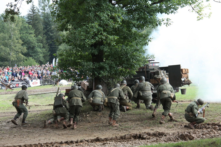 Bojová ukázka US Army vs. Německo