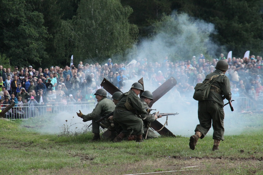 Bojová ukázka US Army vs. Německo