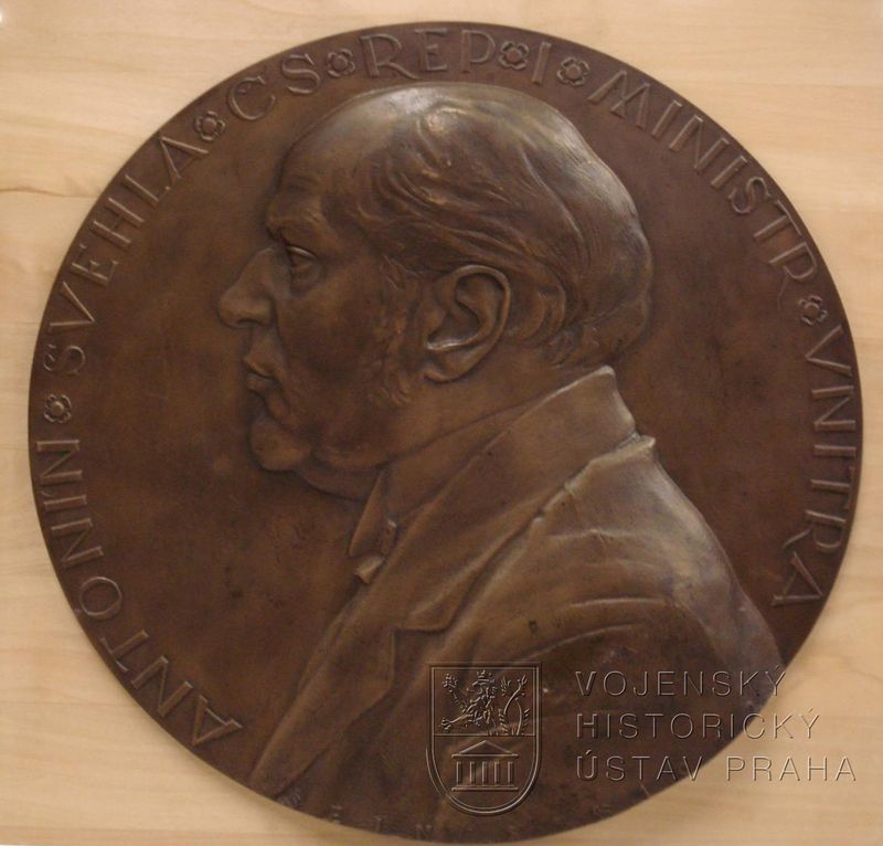 Josef Šejnost, Antonín Švehla, 1920