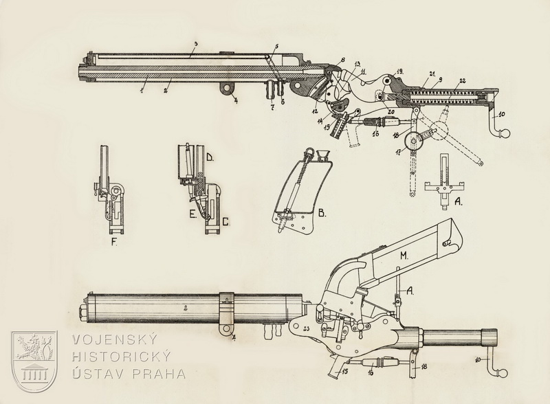 Rakouský těžký kulomet M. 1893