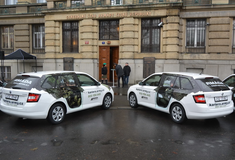 Rekrutační automobily Armády České republiky