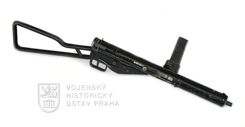 Anglický samopal Sten Mk. III