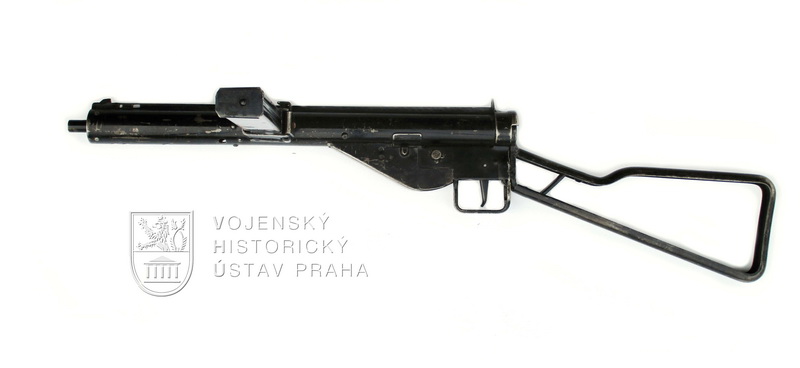 Anglický samopal Sten Mk. III