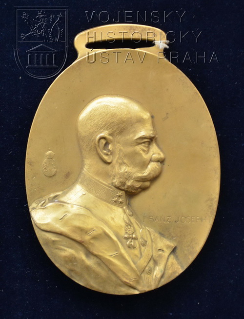 Zlatá čestná medaile 8. dělostřeleckého pluku