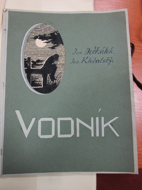 Libreto hry Vodník.
FOTO: VÚA–VHA
