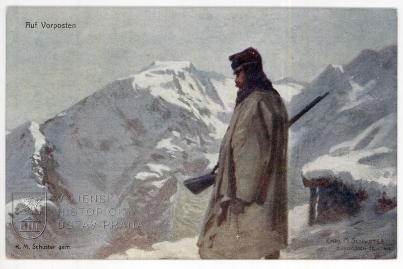 V přední linii, Rakousko-Uhersko, 1915