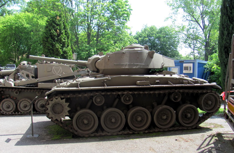 Americký lehký tank 24 Chaffee. Foto Ivo Pejčoch