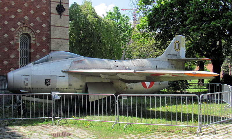 Stíhací letoun Saab J-29 Tunnan. Foto Ivo Pejčoch