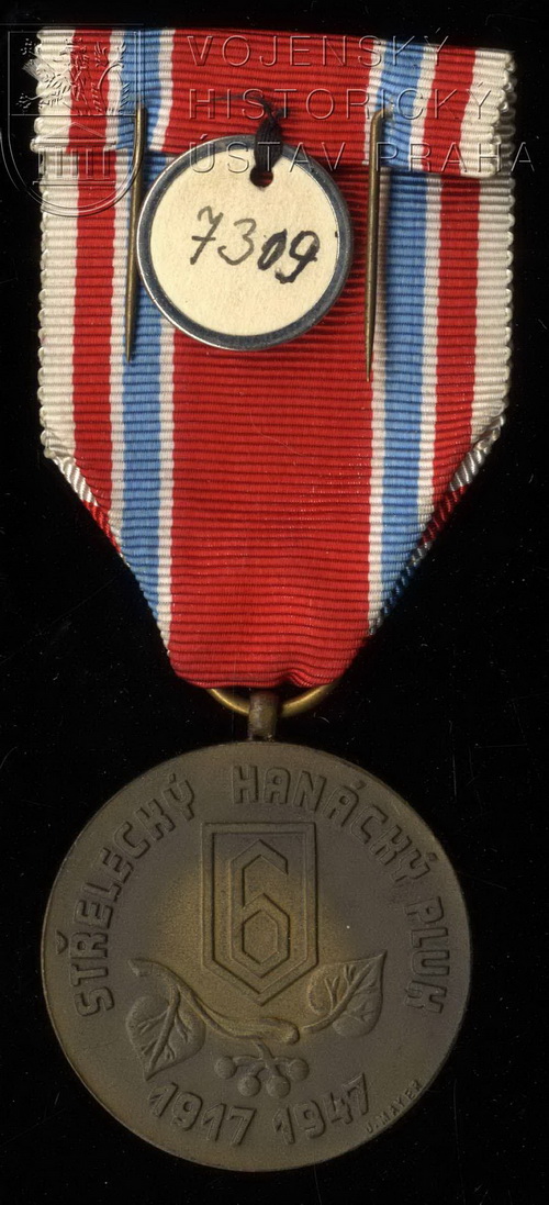 Pamětní medaile 6. střeleckého pluku