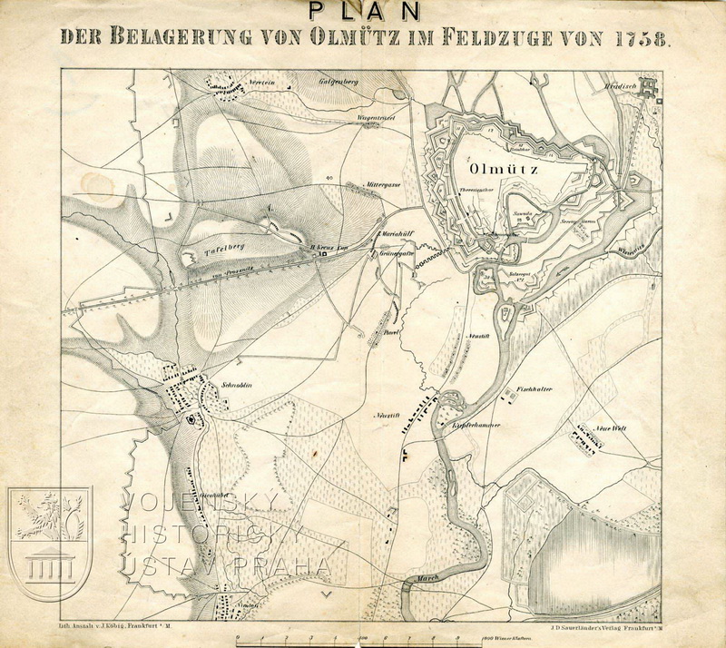 E. v. St. Zum Säcular-Gedächtniss von 1758: Der Feldzug in Mähren, oder die Belagerung und der Entsatz von Olmütz.