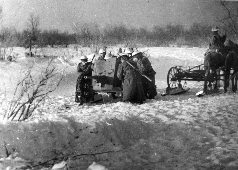 Z lednové cvičení před odjezdem na frontu v roce 1943