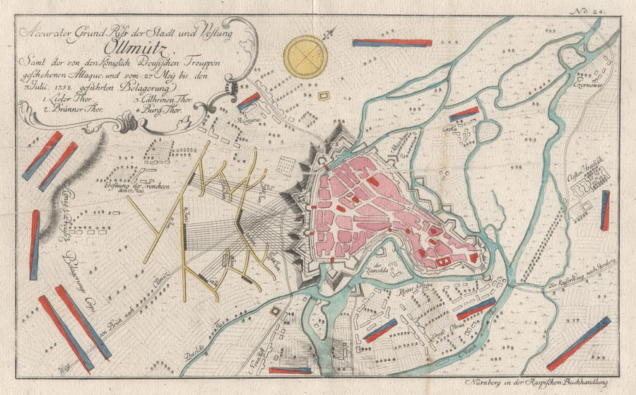 Obléhání Olomouce a bitvy u Guntramovic a Domašova roku 1758 (1. část)