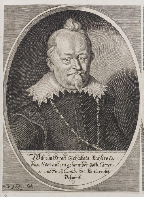 Vilém Slavata z Chlumu a Košumberka (1572–1652), defenestrovaný radikální katolík.