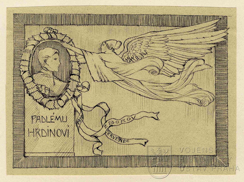 Karel Babka, Padlému hrdinovi od Zborova, 1917.