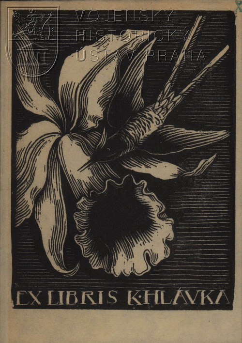 Exlibris Karla Hlávky.