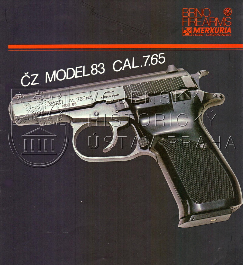 Pistole ČZ model 83