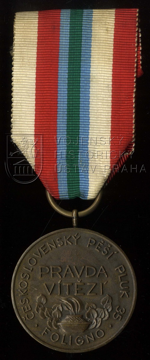 Pamětní medaile pěšího pluku 35 „Foligno“