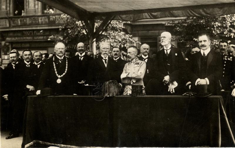 Rakousko-uherští hodnostáři, 1916