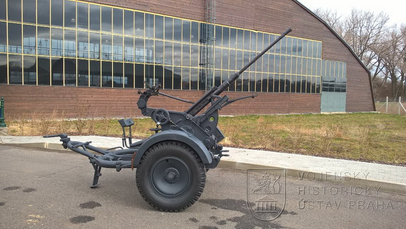 Německý 20mm protiletadlový kanon Flak 30