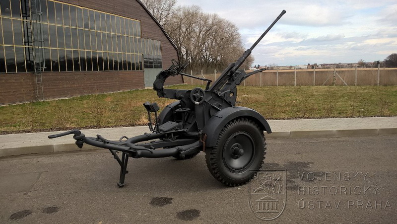 Německý 20mm protiletadlový kanon Flak 30