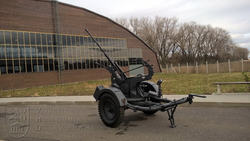 Německý 20mm protiletadlový kanon Flak 30