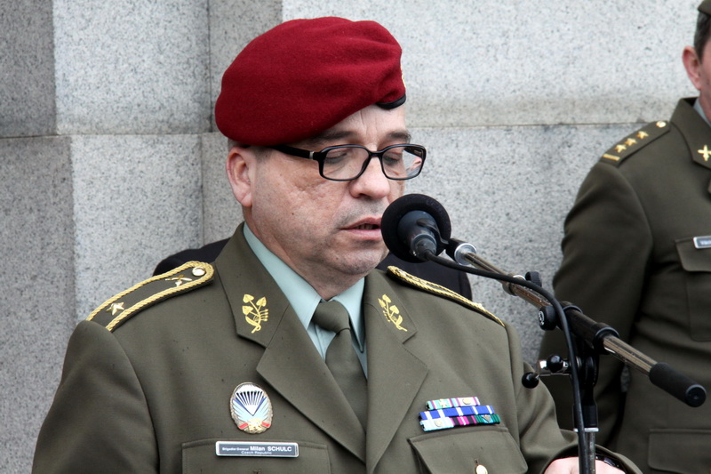 Zástupce náčelníka GŠ AČR, brigádní generál Milan Schulc