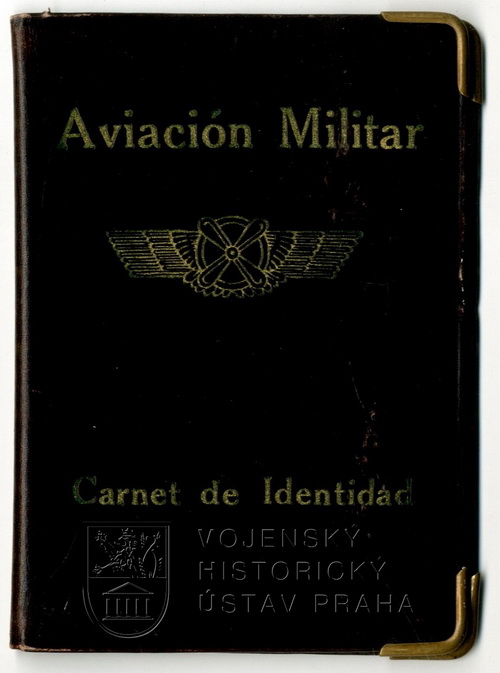 Legitimace Aviación Militar na jméno Karel Vejvoda