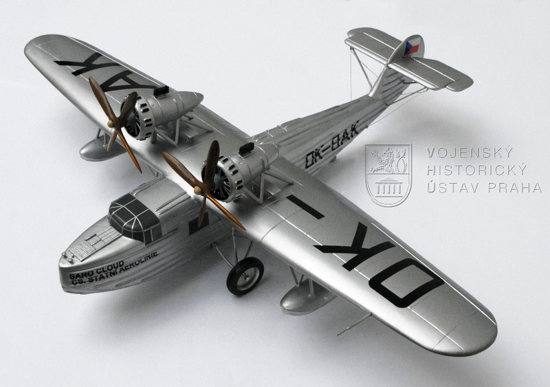 Model letounu Saunders (Saro) Roe A.19 Cloud