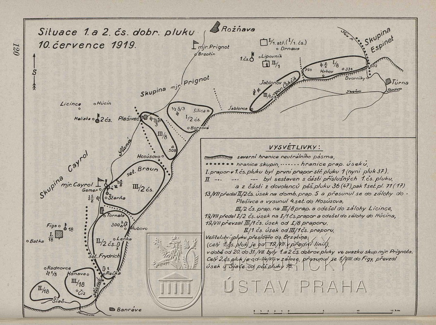 JEŽEK, Zdeněk. Účast dobrovolníků v bojích o Slovensko a Těšínsko v letech 1918‒1919