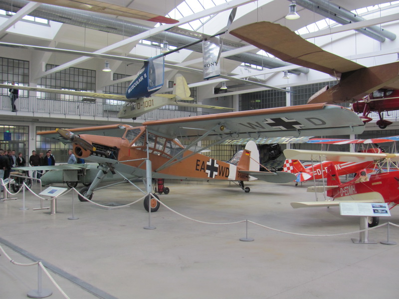 Spojovací a průzkumný letoun Fieseler Fi 156 Storch. FOTO: Ivo Pejčoch