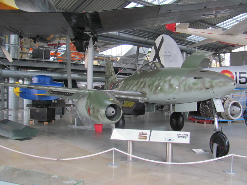 Německý proudový stíhací letoun Messerschmitt Me 262A-1a. FOTO: Ivo Pejčoch