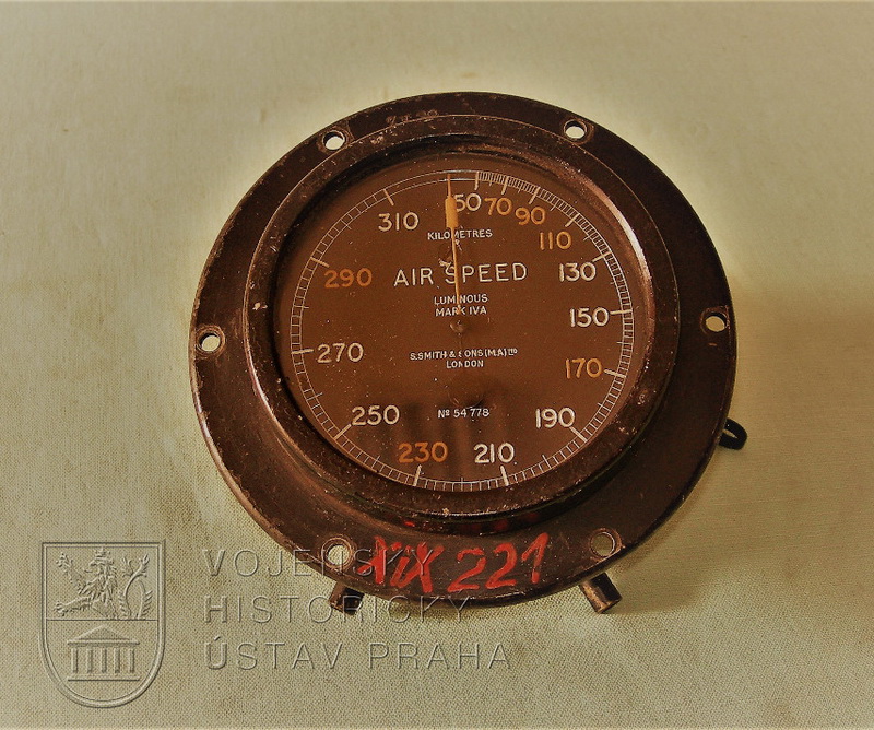 Letecký rychloměr Smith & Sons M.A.  Mk. IV A