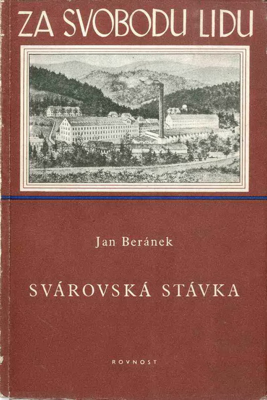 BERÁNEK, Jan. Svárovská stávka 1870