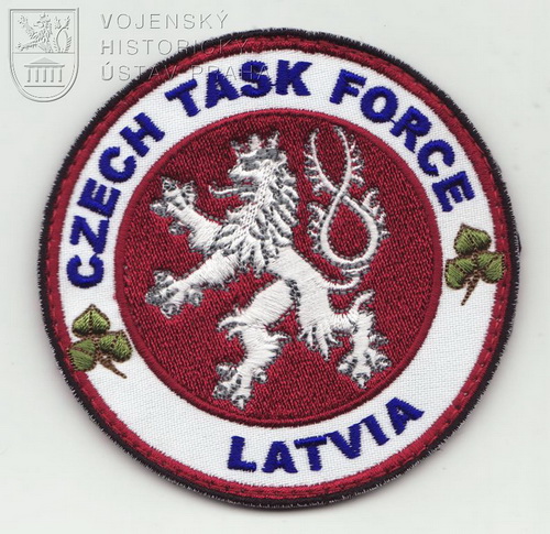 Rukávový znak CZECH TASK FORCE LATVIA