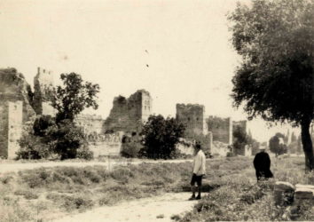 Pád Konstantinopole 1453, snímky z meziválečné doby