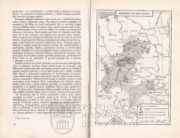 Ukázka textu a mapka území zasaženého německou selskou válkou.