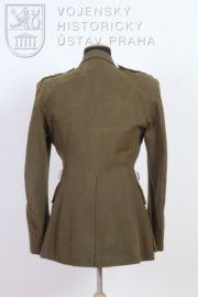 Blůza nadporučíka pěchoty Adolfa Opálky, Velká Británie, 1942