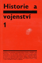 Obálka časopisu Historie a vojenství pro léta 1966–1972