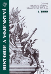 Grafická podoba časopisu Historie a vojenství ročníků 1999–2002.