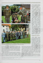 Každoroční setkání veteránů misí UNPROFOR a UNCRO u hrobů padlých v ČR.