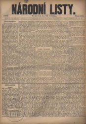 Povstání v Hercegovině, Národní listy z 22. července 1875