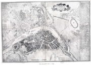 Příloha s reprodukcí Dietzlerova plánu (kolem 1740).