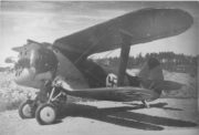 Polikarpov I-153, dobová fotografie ukořistěného stroje.