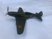 Model stíhacího letounu Mig-3, 1:25, Jiří Pála, 1972.