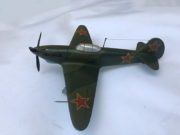 Model stíhacího letounu Jak-3, 1:25, František Boháček, 1953.