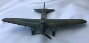 Model bitevního letounu Il-2, 1:25, František Boháček, 1953.