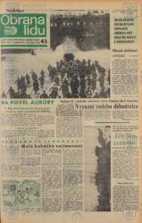 Nedělní Obrana lidu ze 7. listopadu 1970