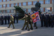 Slavnostní nástup 25. protiletadlového raketového pluku ve Strakonicích